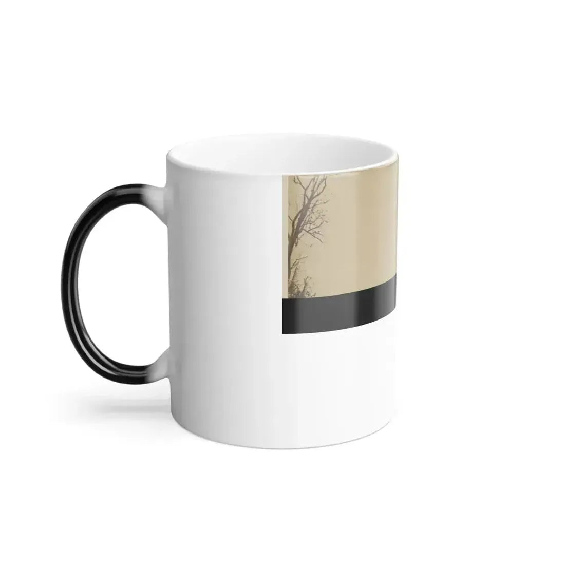 Fleet of Monitors in Trent's Reach, James River, Virginia (U.S. Civil War) Color Changing Coffee Mug 11oz - Go Mug Yourself