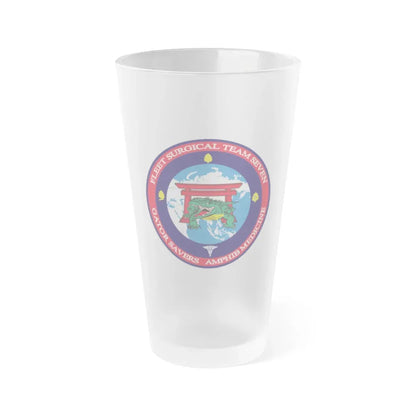Fleet Surgical Team 7 (U.S. Navy) Frosted Pint Glass 16oz Default Title - Go Mug Yourself