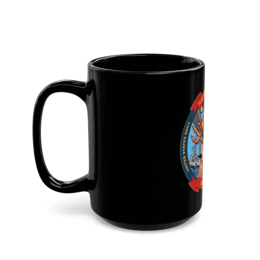 Fleet Weather Center San Diego (U.S. Navy) Black Coffee Mug-Go Mug Yourself