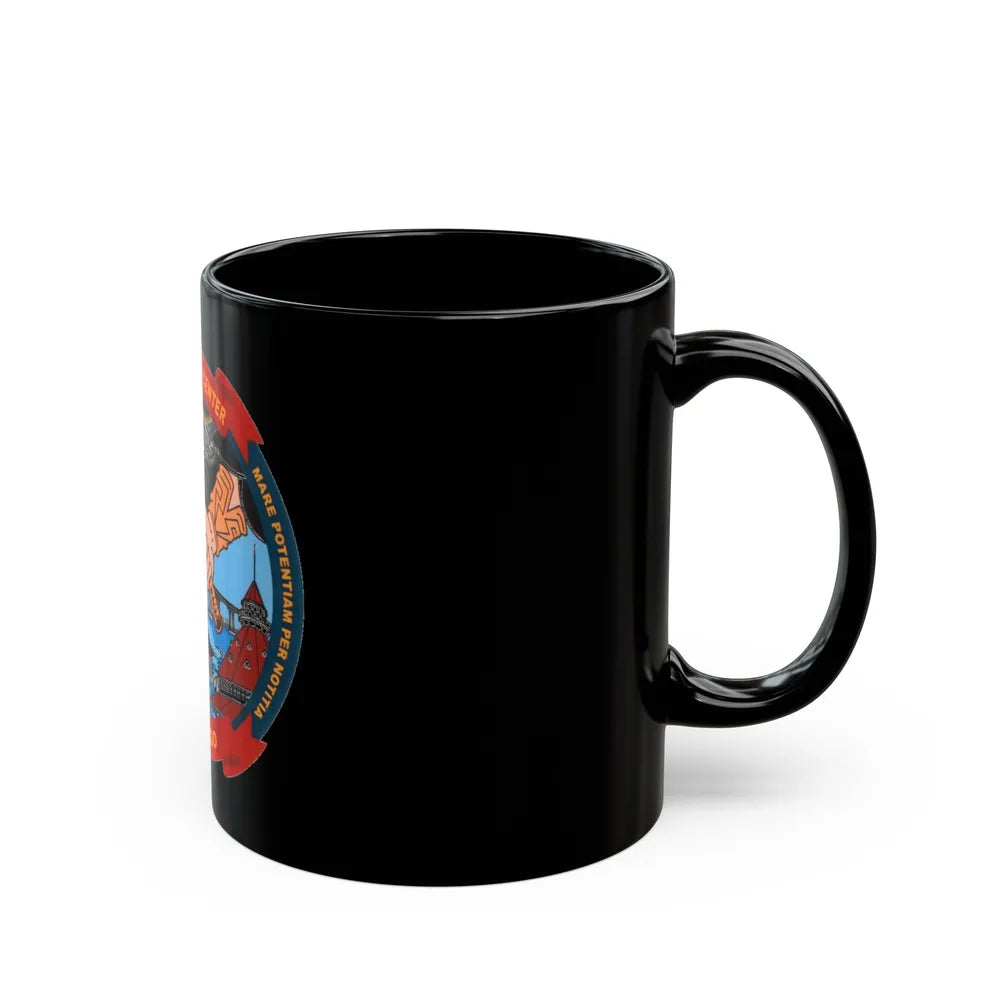 Fleet Weather Center San Diego (U.S. Navy) Black Coffee Mug-Go Mug Yourself