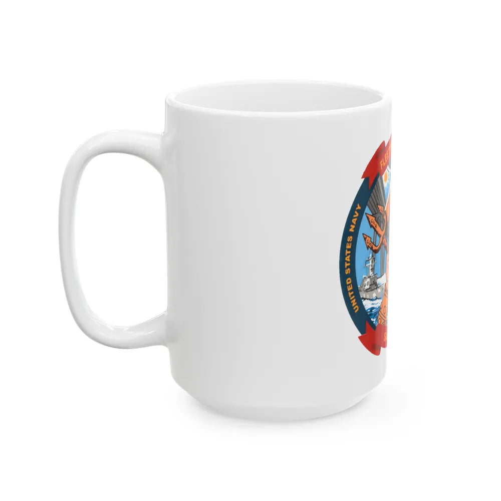 Fleet Weather Center San Diego (U.S. Navy) White Coffee Mug-Go Mug Yourself