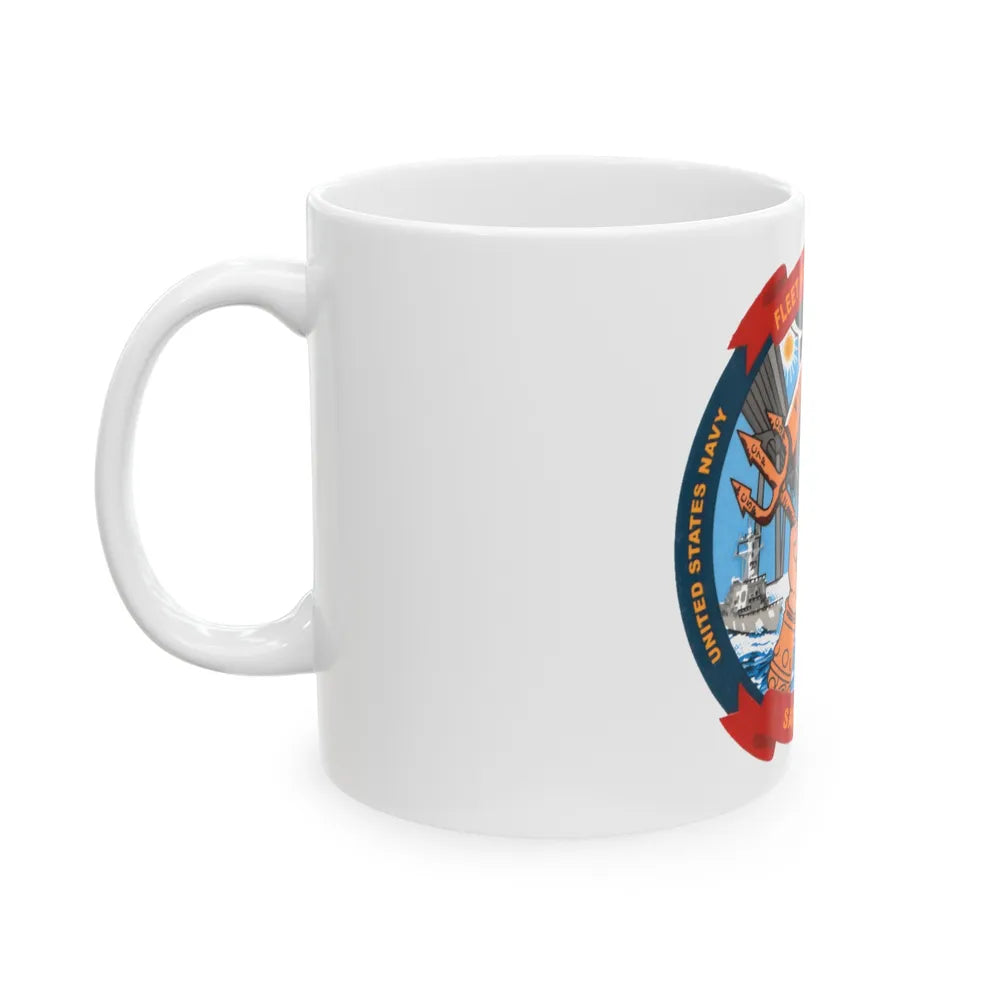 Fleet Weather Center San Diego (U.S. Navy) White Coffee Mug-Go Mug Yourself