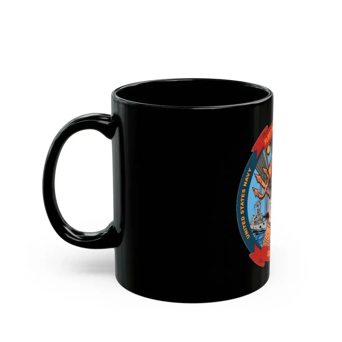 Fleet Weather Center San Diego (U.S. Navy) Black Coffee Mug - Go Mug Yourself