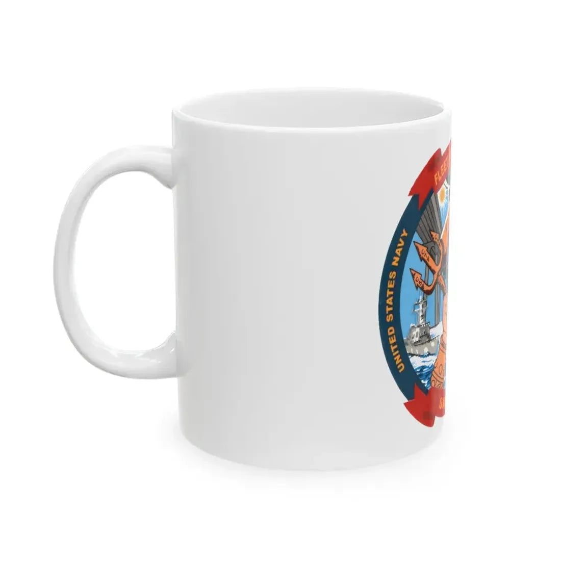 Fleet Weather Center San Diego (U.S. Navy) White Coffee Mug - Go Mug Yourself