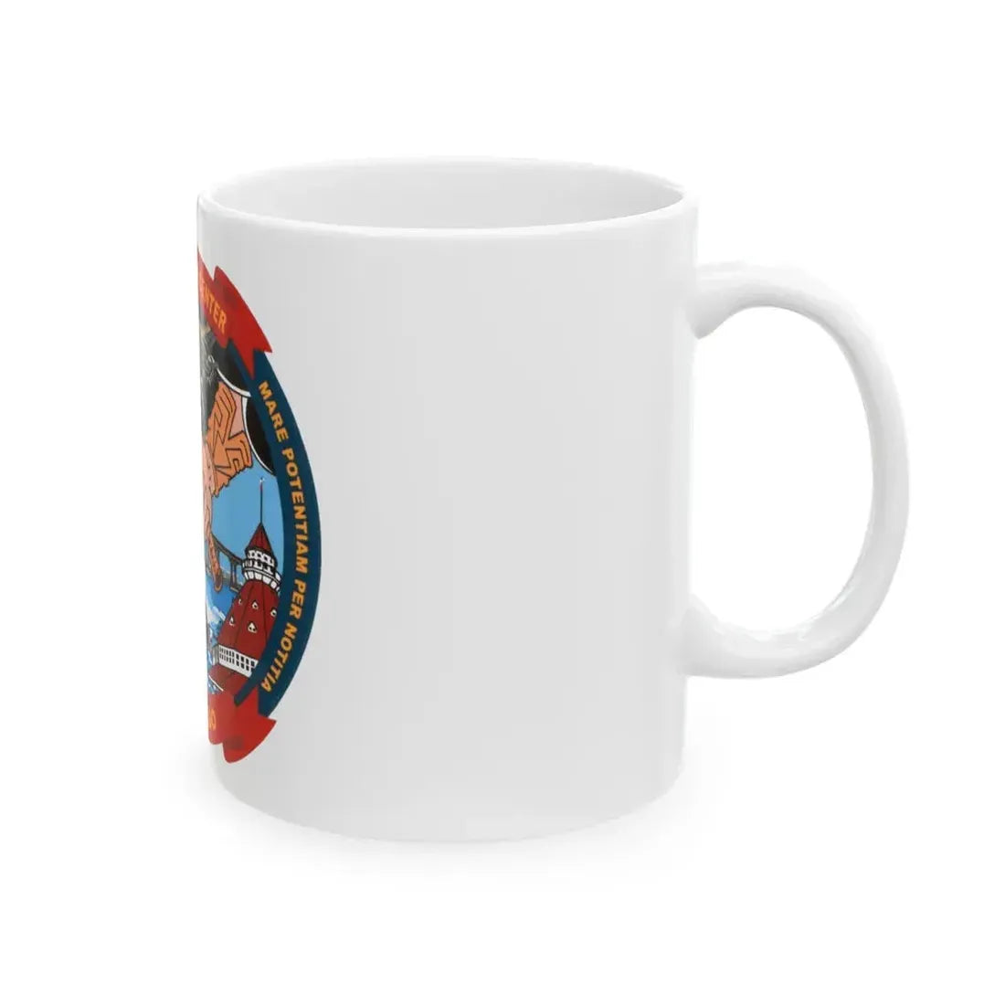 Fleet Weather Center San Diego (U.S. Navy) White Coffee Mug - Go Mug Yourself