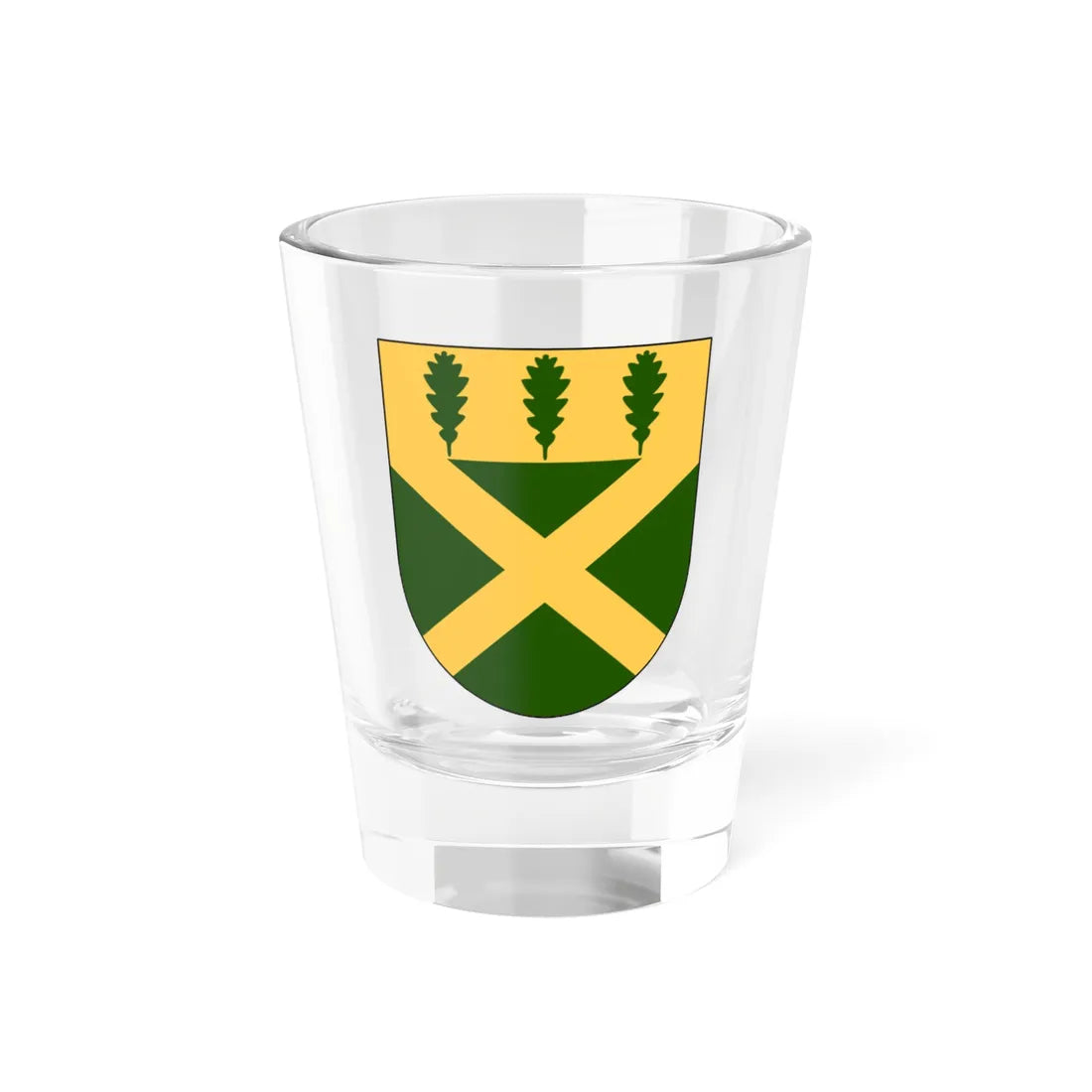 Flen vapen (Sweden) (Coat of Arms) Shot Glass 1.5oz 1.5oz - Go Mug Yourself