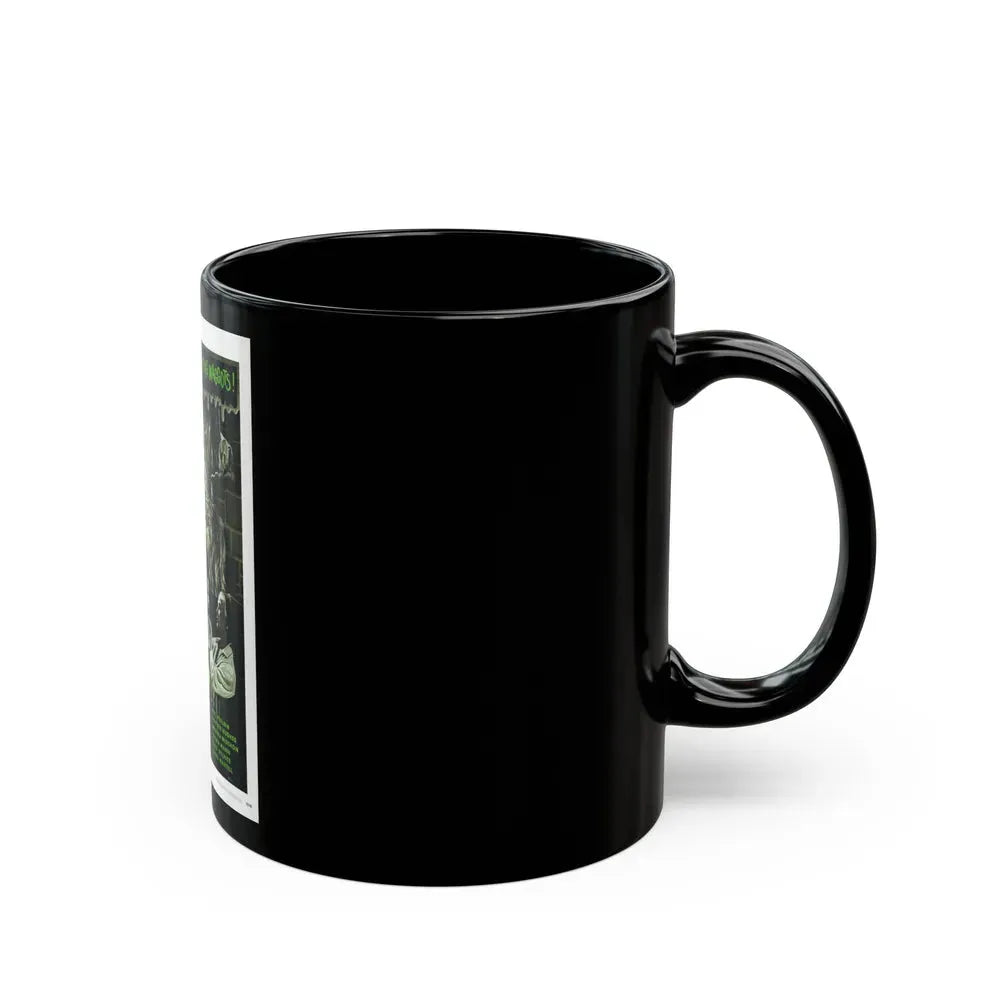 FLESH FEAST 1970 Movie Poster - Black Coffee Mug - Go Mug Yourself
