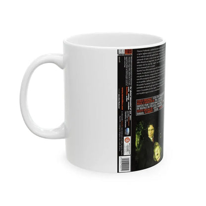 FLESH FOR FRANKENSTEIN (VHS COVER) - White Coffee Mug - Go Mug Yourself