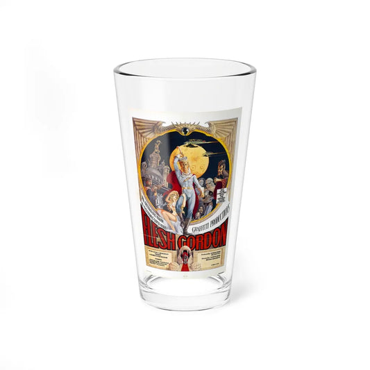 FLESH GORDON 1974 Movie Poster - Pint Glass 16oz-16oz-Go Mug Yourself