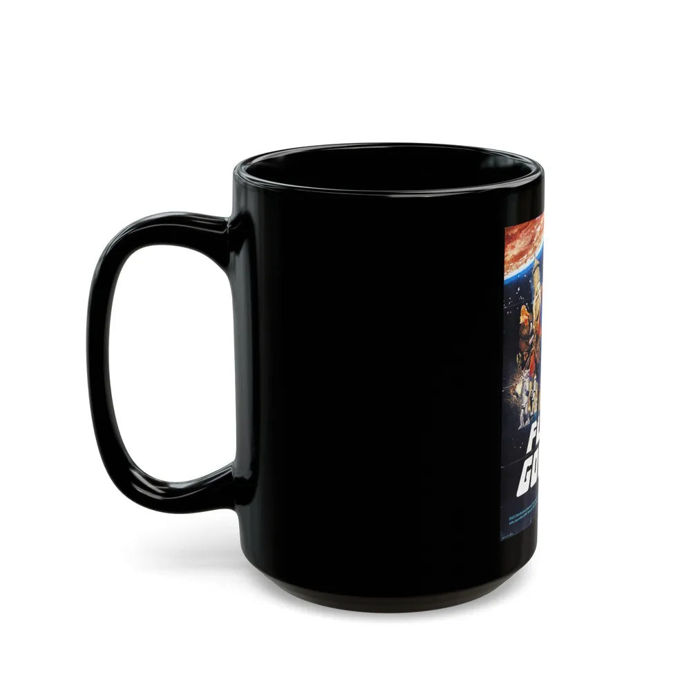 FLESH GORDON (3) 1974 Movie Poster - Black Coffee Mug-Go Mug Yourself