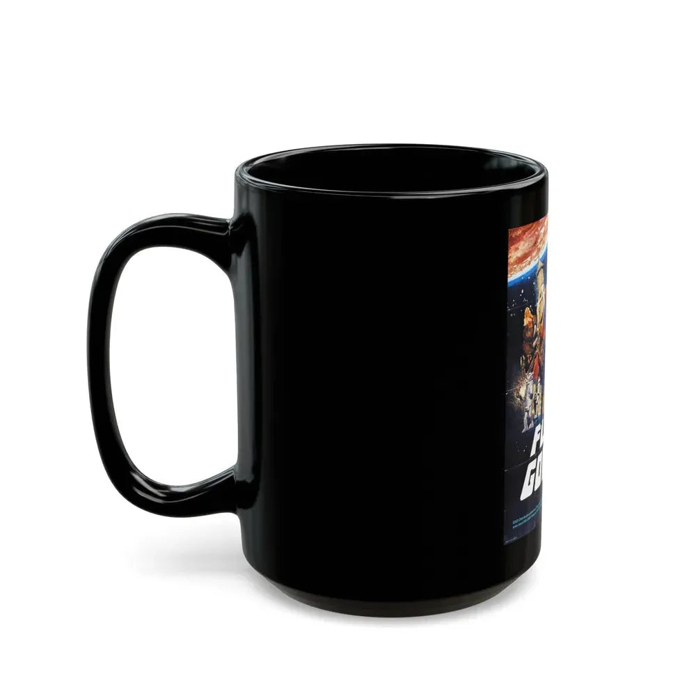 FLESH GORDON (3) 1974 Movie Poster - Black Coffee Mug - Go Mug Yourself