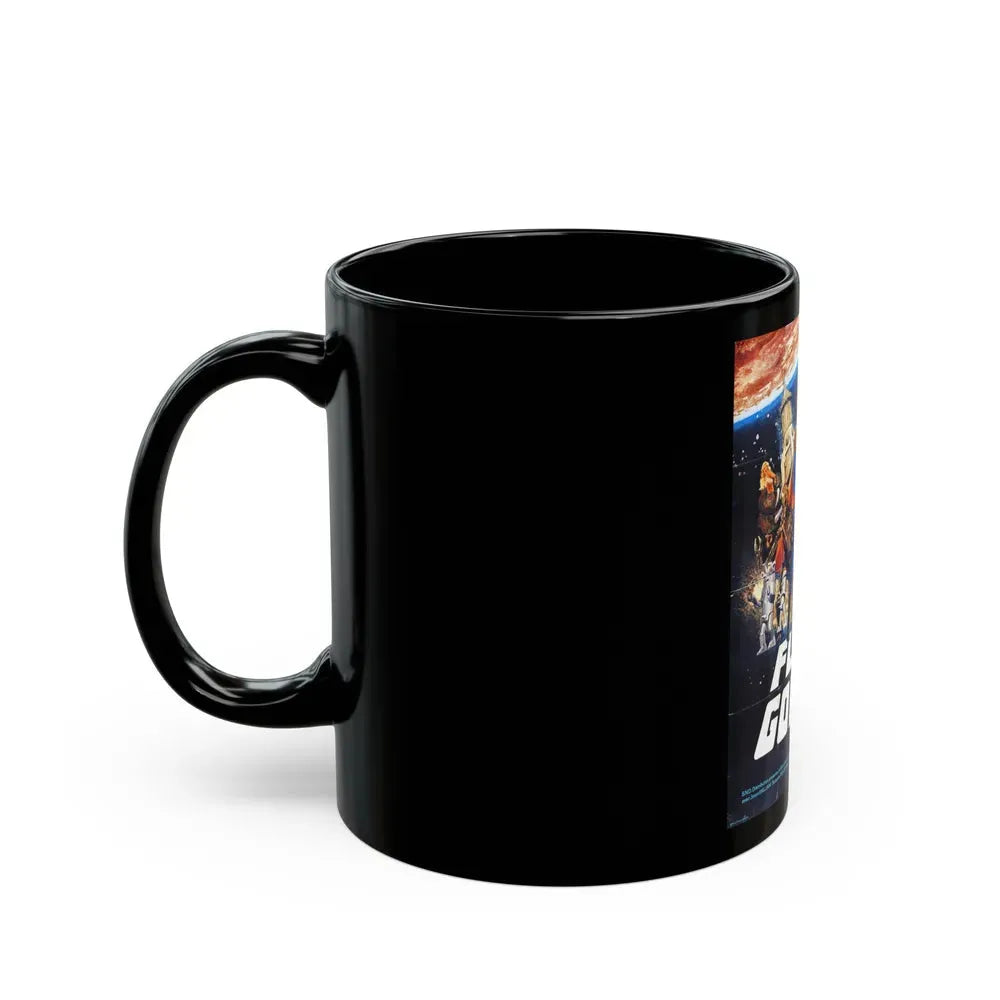 FLESH GORDON (3) 1974 Movie Poster - Black Coffee Mug - Go Mug Yourself