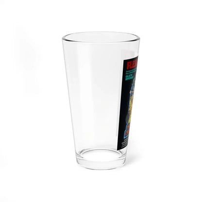 FLESH GORDON MEETS THE COSMIC CHEERLEADERS 1990 Movie Poster - Pint Glass 16oz - Go Mug Yourself