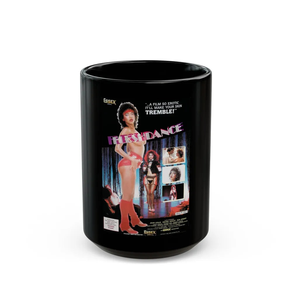 FLESHDANCE 1985 Movie Poster - Black Coffee Mug-15oz-Go Mug Yourself