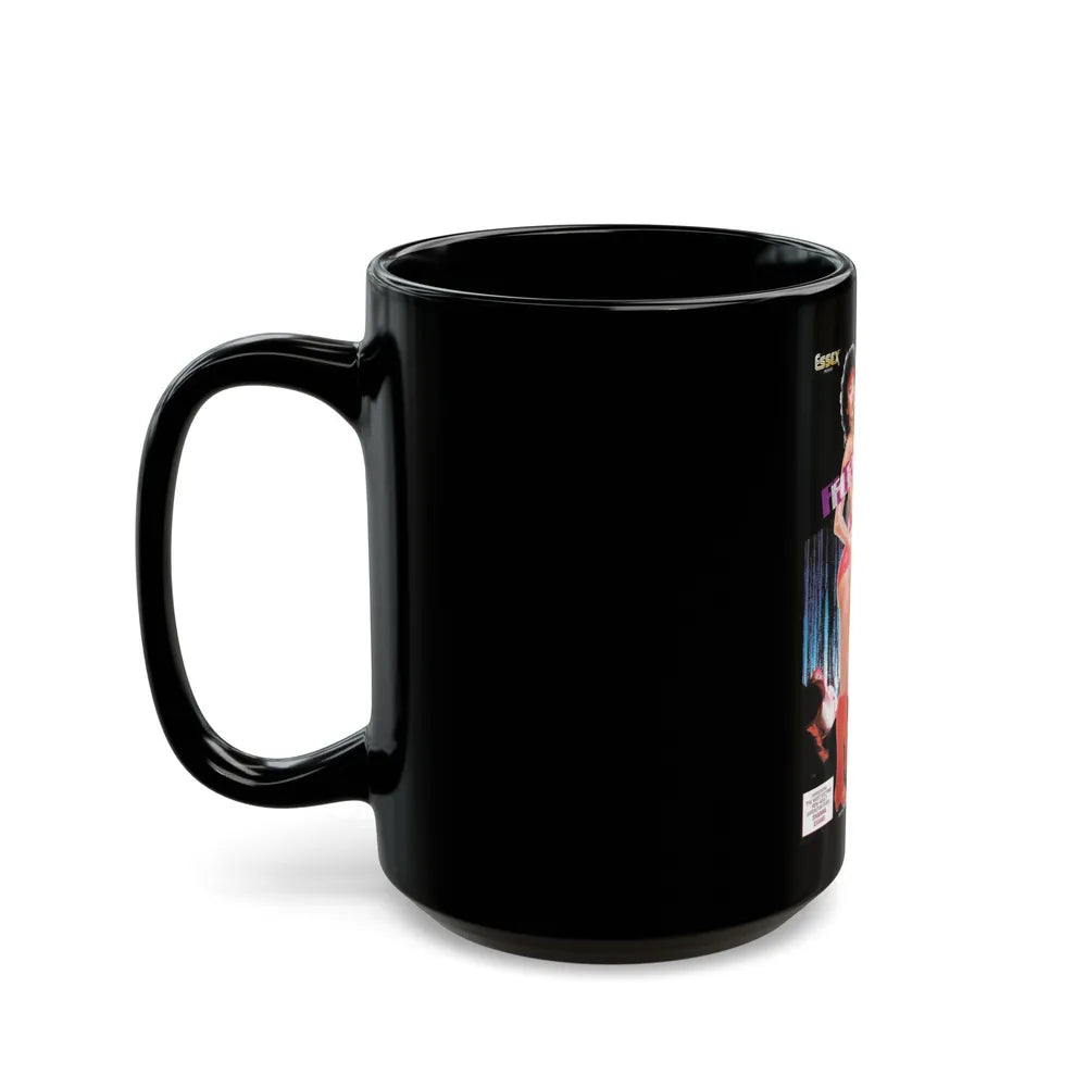 FLESHDANCE 1985 Movie Poster - Black Coffee Mug-Go Mug Yourself