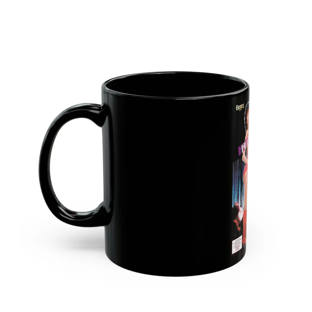 FLESHDANCE 1985 Movie Poster - Black Coffee Mug-Go Mug Yourself