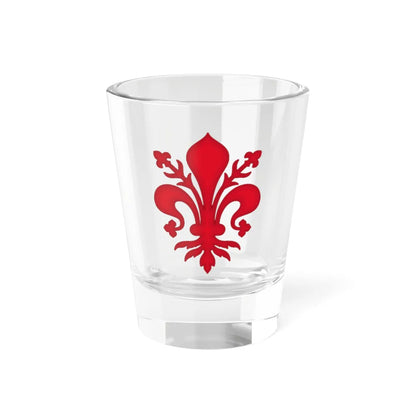 Fleur de lys Florence (Italy) (Coat of Arms) Shot Glass 1.5oz 1.5oz - Go Mug Yourself