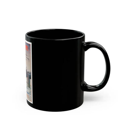 FLIGHT 90 1984 Movie Poster - Black Coffee Mug - Go Mug Yourself