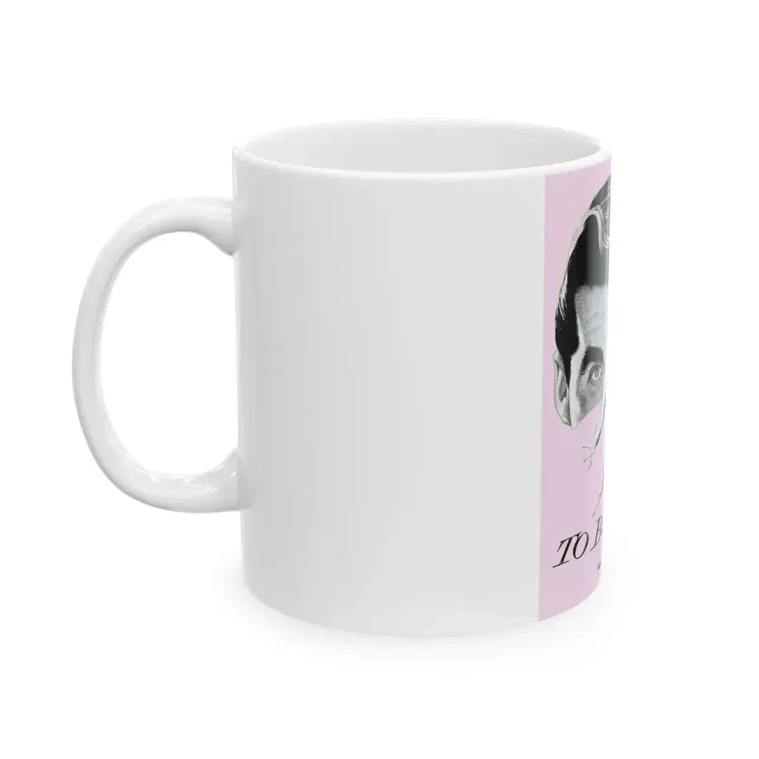 Flight To Beauty (1), Redbook, November, 1955 - White Coffee Mug - Go Mug Yourself