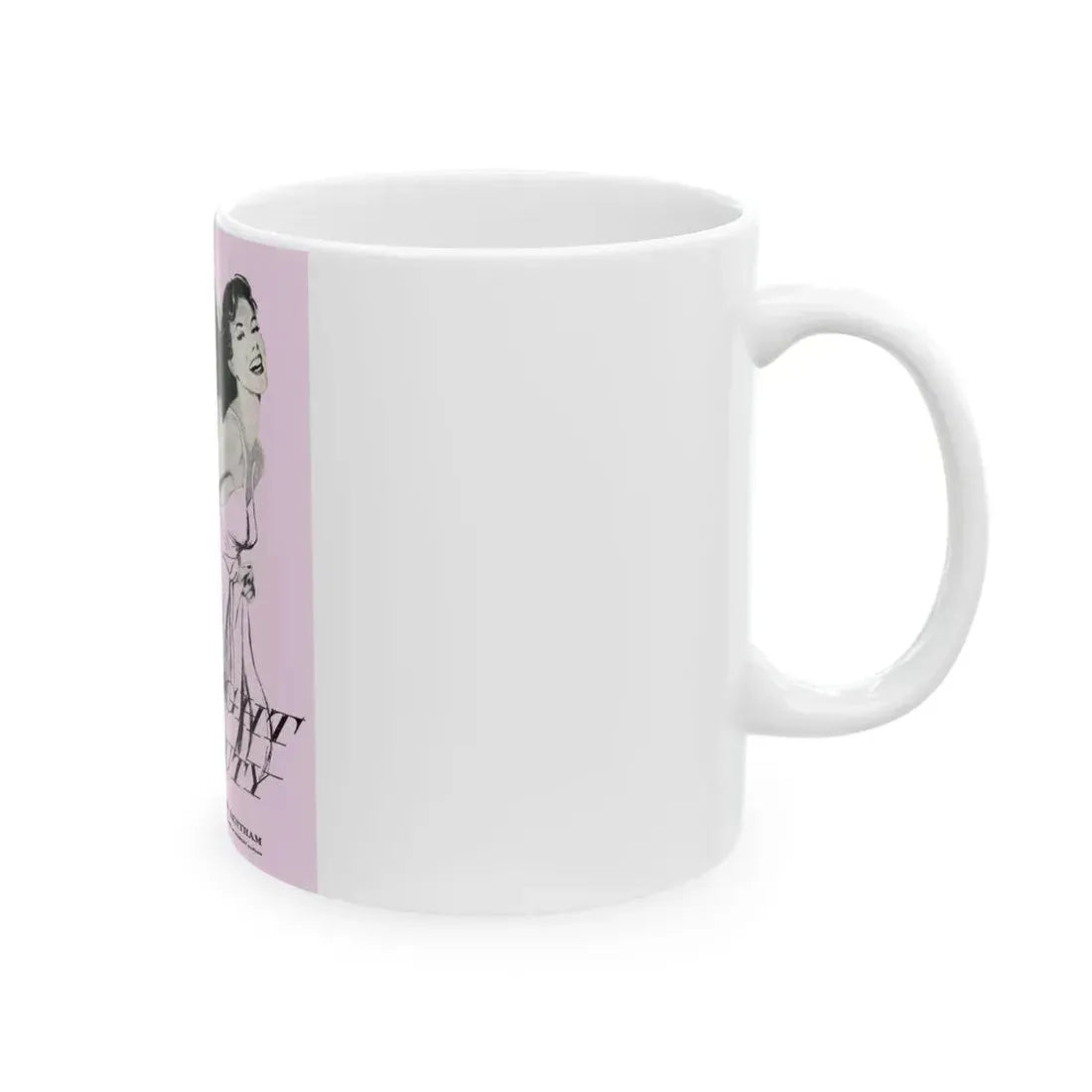 Flight To Beauty (1), Redbook, November, 1955 - White Coffee Mug - Go Mug Yourself