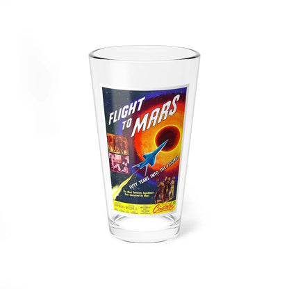 FLIGHT TO MARS 1951 Movie Poster - Pint Glass 16oz-16oz-Go Mug Yourself