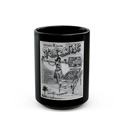 Flipper VII (Music Poster) Black Coffee Mug-15oz-Go Mug Yourself