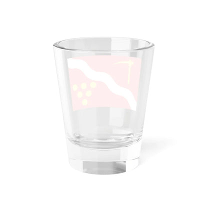 Flémalle vlag (Belgium) Shot Glass 1.5oz - Go Mug Yourself