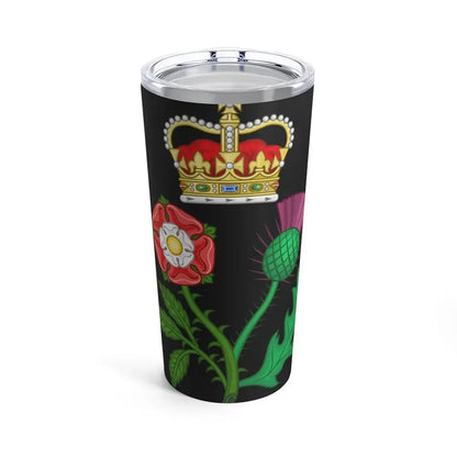 Floral Badge of Great Britain - Tumbler 20oz 20oz - Go Mug Yourself