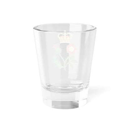 Floral Badge of Great Britain (United Kingdom) (Coat of Arms) Shot Glass 1.5oz - Go Mug Yourself