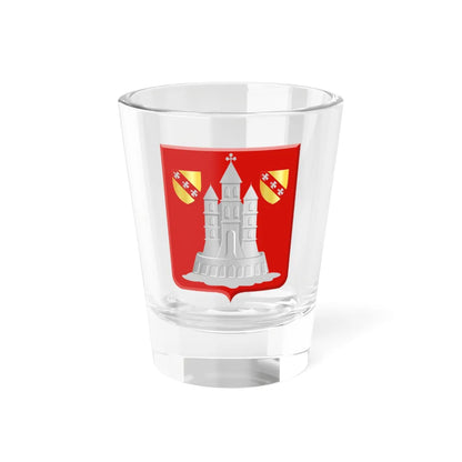 Florennes wapen (Belgium) (Coat of Arms) Shot Glass 1.5oz 1.5oz - Go Mug Yourself