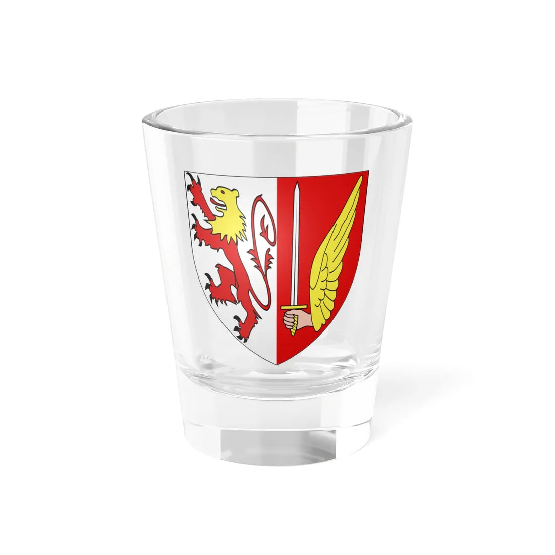 Floriana coa (Malta) (Coat of Arms) Shot Glass 1.5oz 1.5oz - Go Mug Yourself
