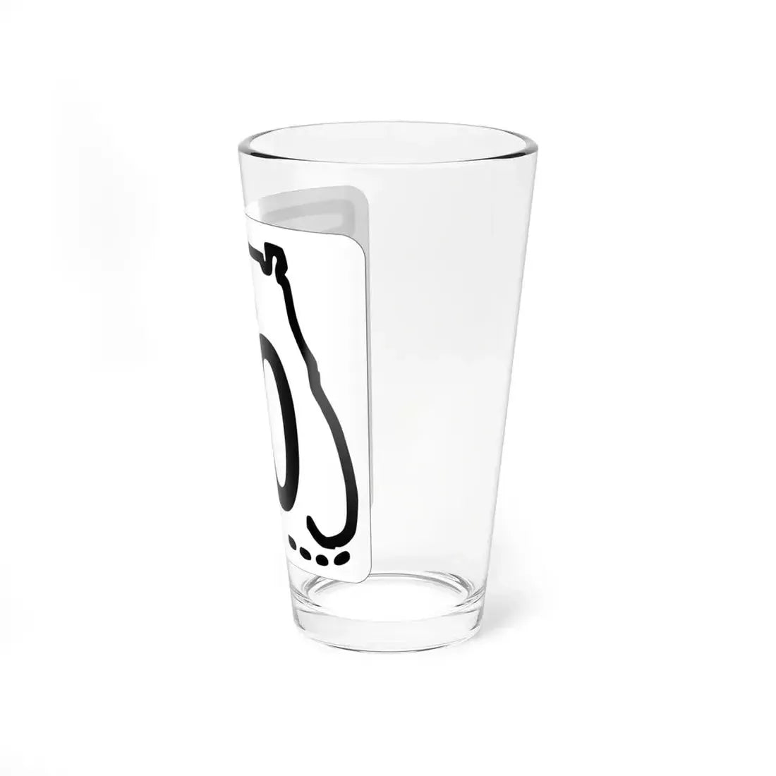 Florida 00 1955 template (Florida) (Road Sign) Pint Glass 16oz - Go Mug Yourself