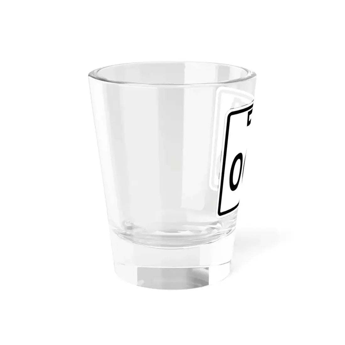 Florida 000 template (Florida) (Road Sign) Shot Glass 1.5oz - Go Mug Yourself