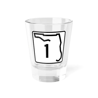 Florida 1 (Florida) (Road Sign) Shot Glass 1.5oz 1.5oz - Go Mug Yourself