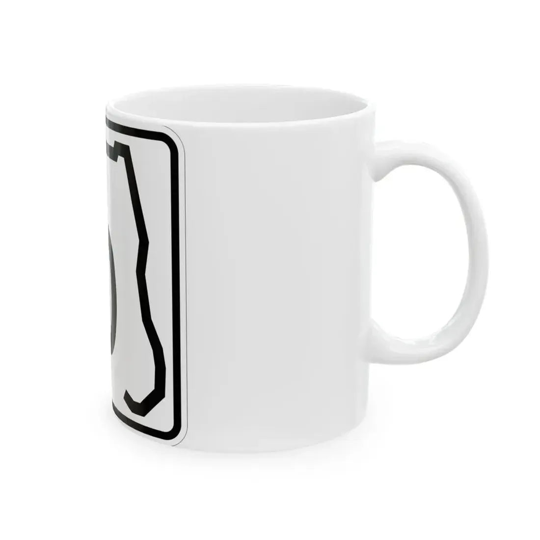 Florida 10 (Florida) (Road Sign) White Coffee Mug - Go Mug Yourself