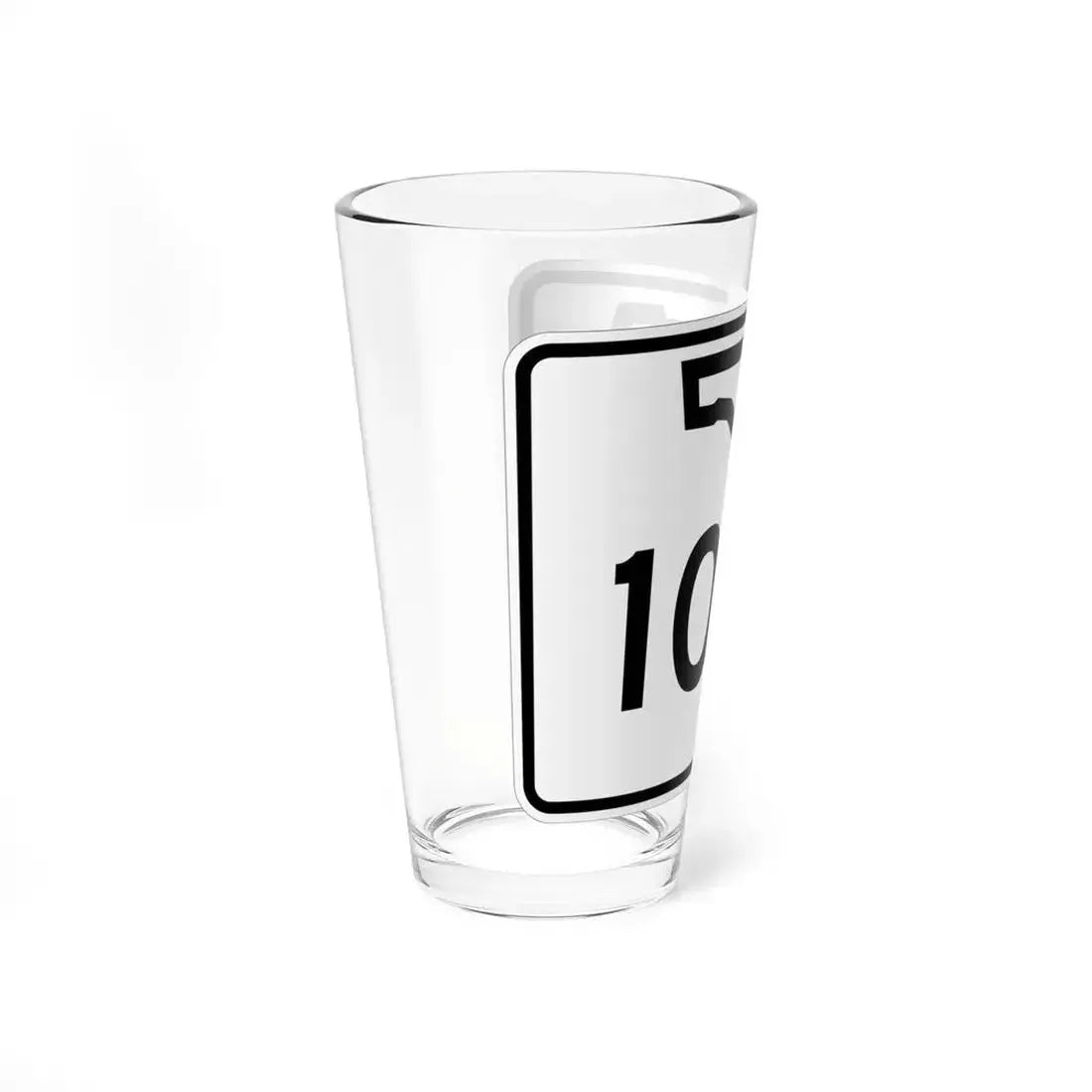 Florida 100 (Florida) (Road Sign) Pint Glass 16oz - Go Mug Yourself