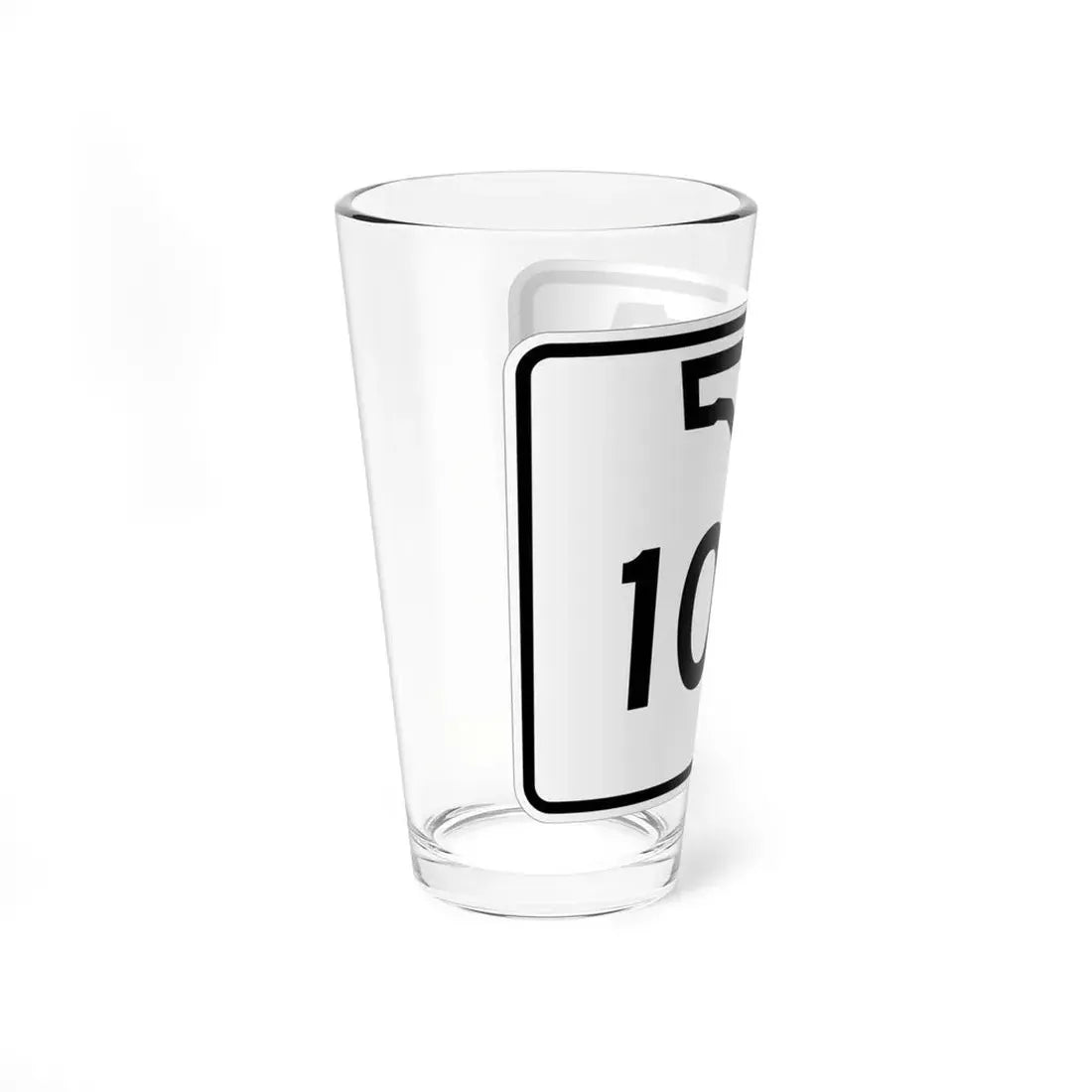 Florida 107 (Florida) (Road Sign) Pint Glss 16oz - Go Mug Yourself