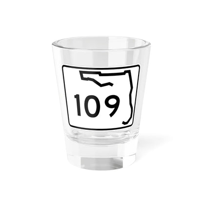 Florida 109 (Florida) (Road Sign) Shot Glass 1.5oz - Go Mug Yourself