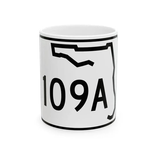 Florida 109A (Florida) (Road Sign) White Coffee Mug 11oz - Go Mug Yourself