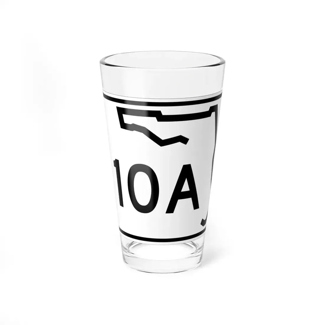 Florida 10A (Florida) (Road Sign) Pint Glss 16oz 16oz - Go Mug Yourself