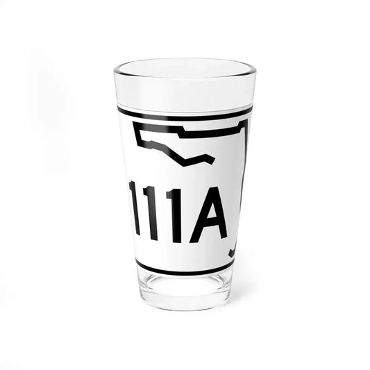 Florida 111A (Florida) (Road Sign) Pint Glass 16oz 16oz - Go Mug Yourself