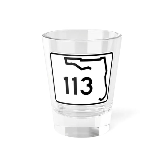 Florida 113 (Florida) (Road Sign) Shot Glass 1.5oz 1.5oz - Go Mug Yourself