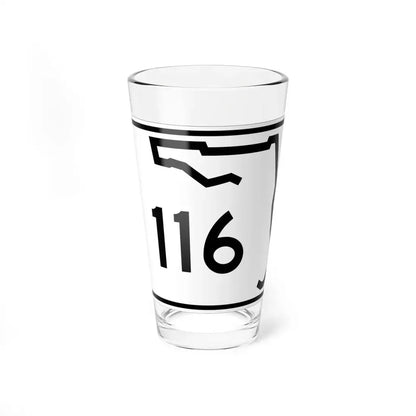 Florida 116 (Florida) (Road Sign) Pint Glss 16oz 16oz - Go Mug Yourself