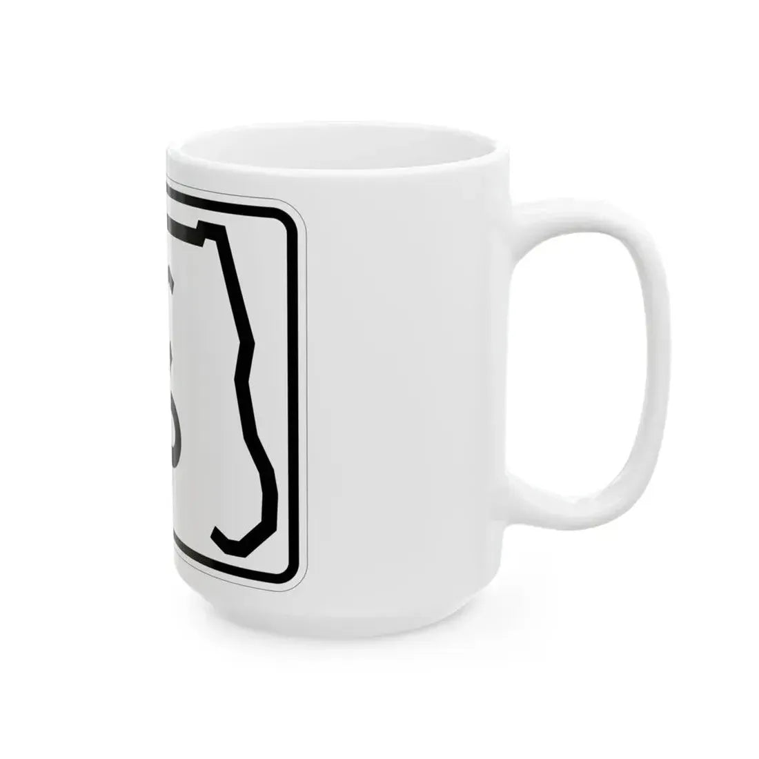 Florida 116 (Florida) (Road Sign) White Coffee Mug - Go Mug Yourself