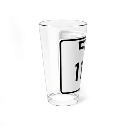 Florida 117 (Florida) (Road Sign) Pint Glss 16oz - Go Mug Yourself