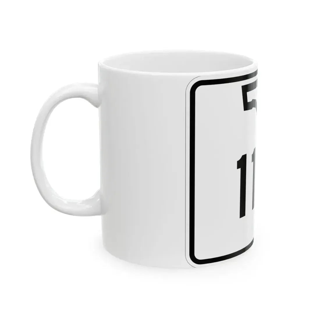 Florida 117 (Florida) (Road Sign) White Coffee Mug - Go Mug Yourself