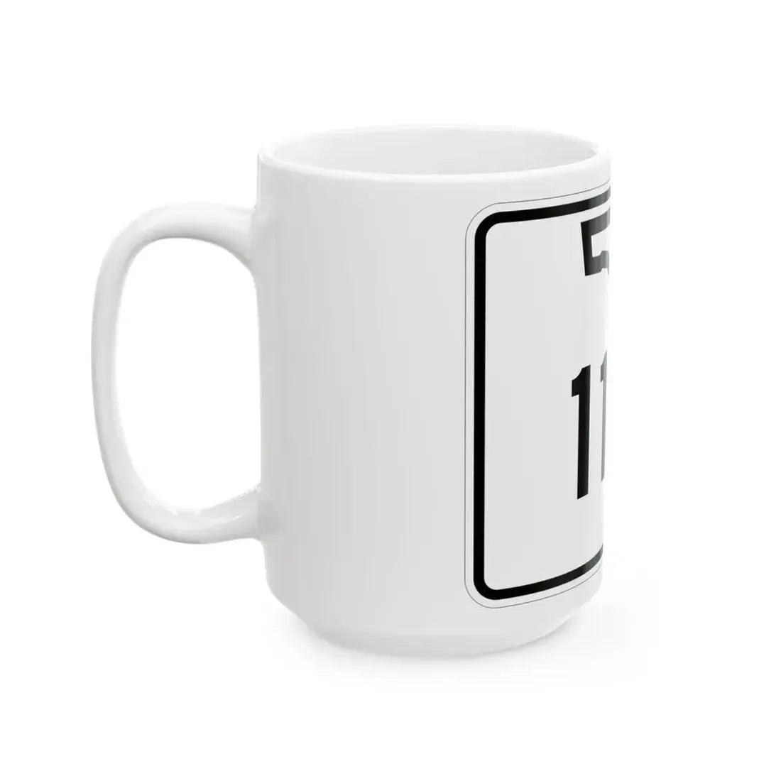 Florida 117 (Florida) (Road Sign) White Coffee Mug - Go Mug Yourself