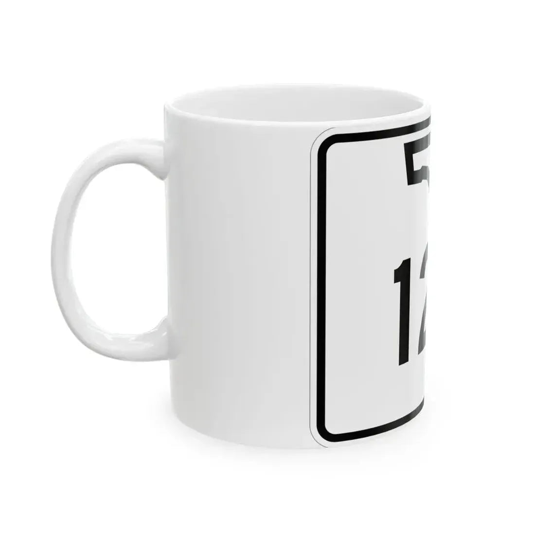 Florida 121 (Florida) (Road Sign) White Coffee Mug - Go Mug Yourself