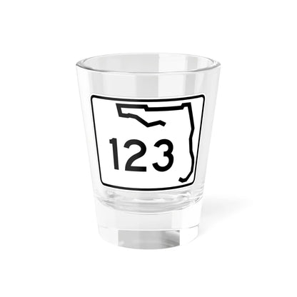 Florida 123 (Florida) (Road Sign) Shot Glass 1.5oz 1.5oz - Go Mug Yourself