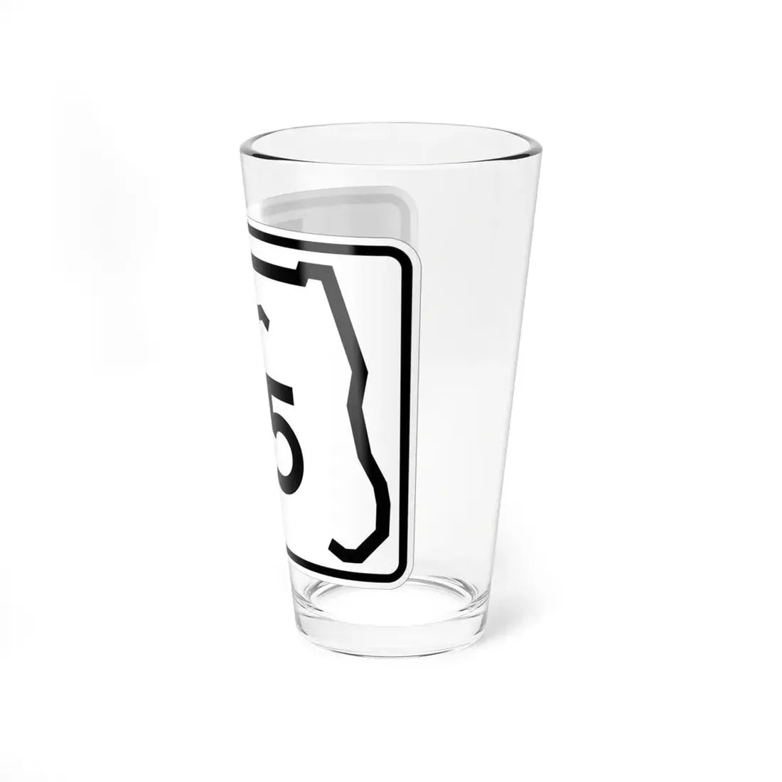 Florida 125 (Florida) (Road Sign) Pint Glss 16oz - Go Mug Yourself